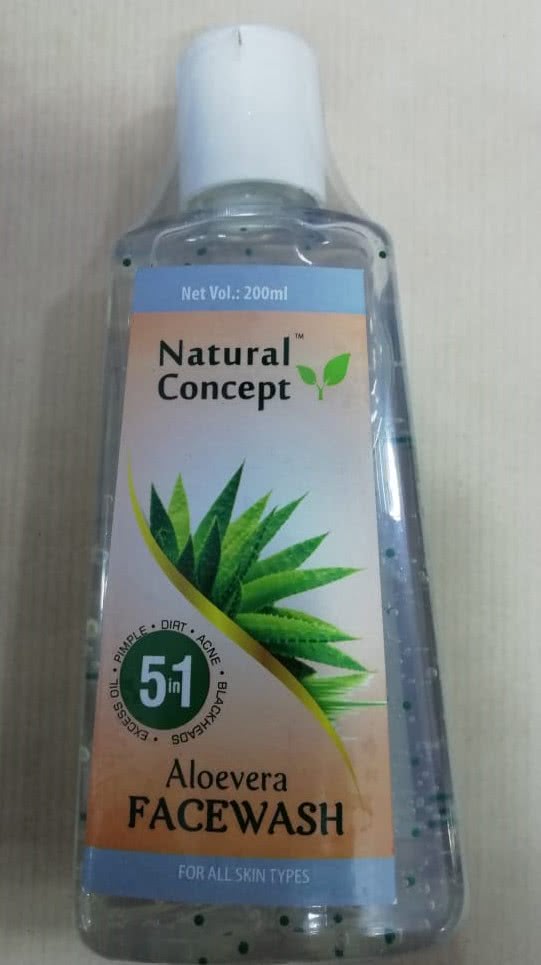 natural concept face wash